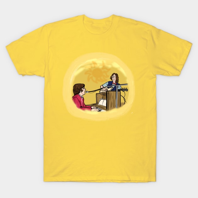 Two Geniuses T-Shirt by Darth Tuba